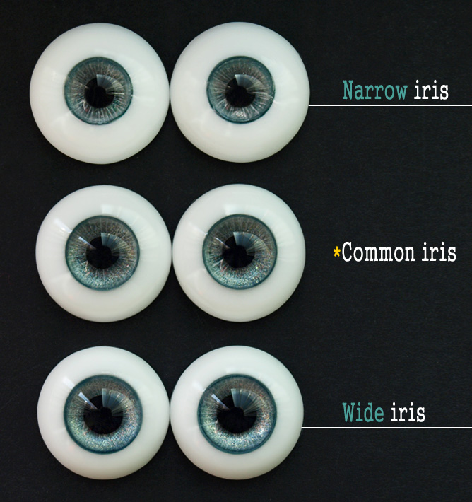 Iris Size Chart
